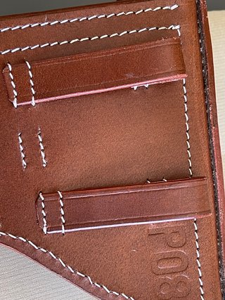 Grips madera P08 con águila y esvástica