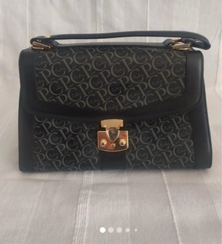 Bolso Pierre Cardin Azul Oscuro