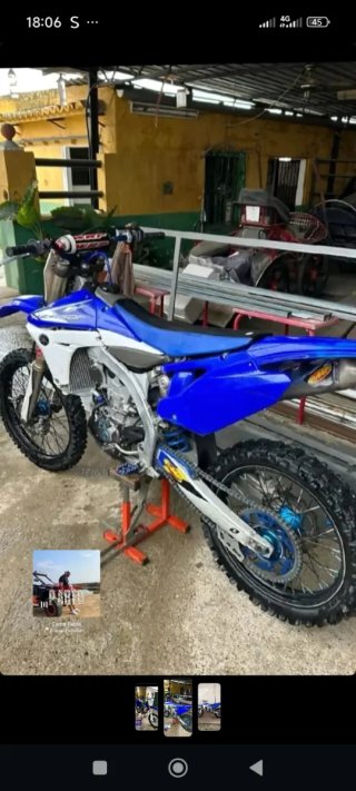 Yamaha YZF 450 2014 Azul/Blanca URGE VENTA !!