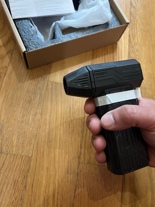 Mini soprador de ar com cabo USB