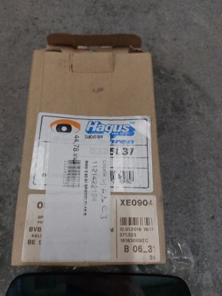 Cristal Espejo Retrovisor BMW E36 E34 Z3 Derecho