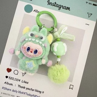 Llavero de peluche Labubu estilo kawaii NUEVO