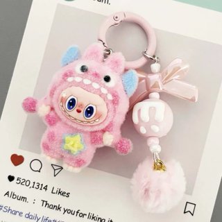 Llavero de peluche Labubu estilo kawaii NUEVO