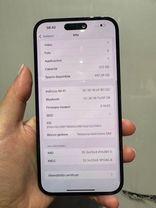 iPhone 14 Pro Max 512GB Nero