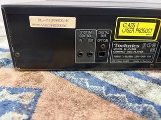 REPRODUCTOR CD TECHNICS SL PJ38A