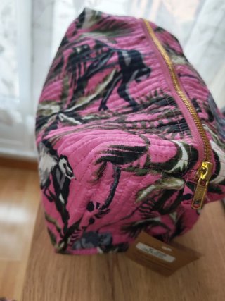 Neceser estampado tropical