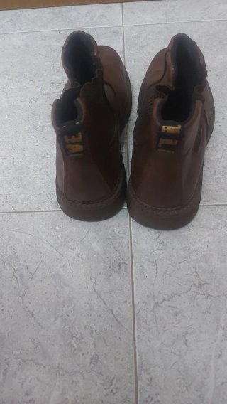 Zapatos de Seguridad Safety Marrones Talla 47.