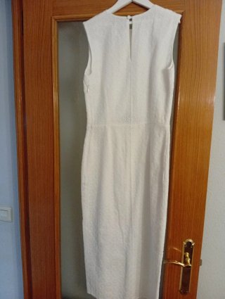 Vestido blanco Bimani