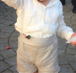 Conjunto ceremonia lino niño