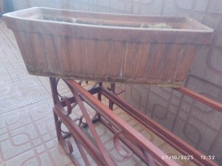 Jardineras de hierro forjado