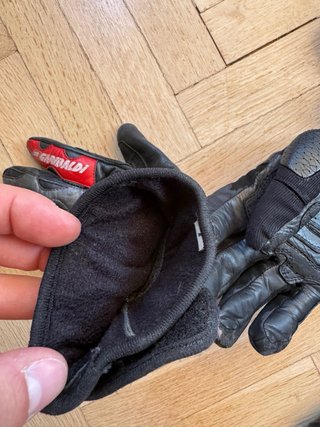 Guantes Moto Garibaldi y Alpinestars Negros