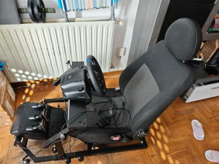 Cockpit Zalem V27 + Volante Logitech G923