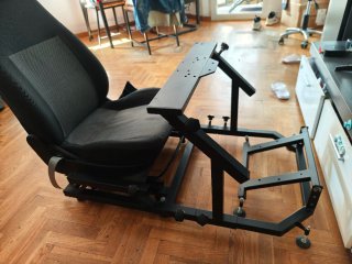 Cockpit Zalem V27 + Volante Logitech G923