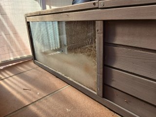 Caja Tortuga VEVOR Marrón/Gris
