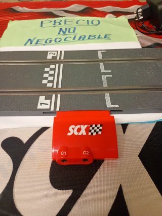 Pista Conexión Scalextric Gris