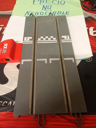 Pista Conexión Scalextric Gris