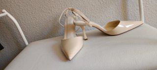 Zapatos beige oscuro t.40