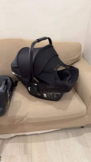 Sillita Coche Bugaboo Nuna Turtle Air + Isofix