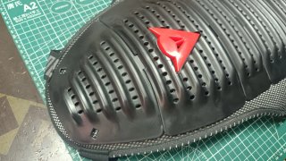 Espaldera moto. Talla grande
