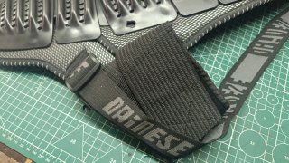 Espaldera moto. Talla grande