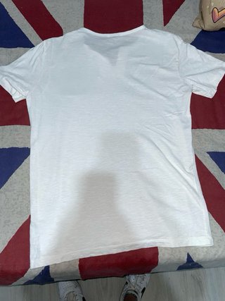 Camiseta blanca Henley