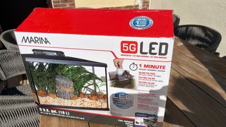 Acuario Marina 5G LED 19L Casi Nuevo