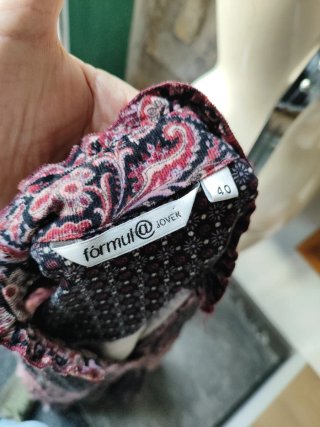 Vestido estampado Formula