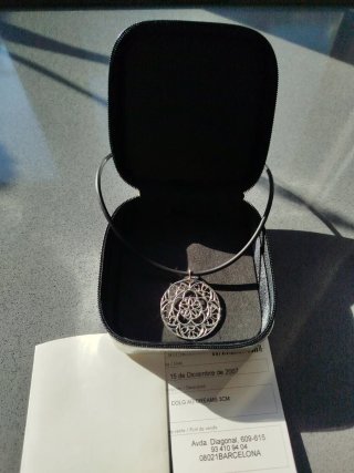 Colgante Tous Plata con Cordón