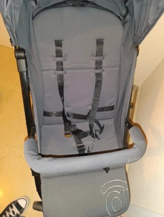 Silla de paseo Asalvo gris