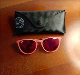 Gafas Ray-Ban Junior Espejadas Rosas