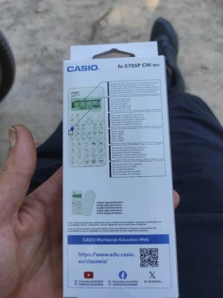 Calculadora Casio fx-570SPCW Nueva barata