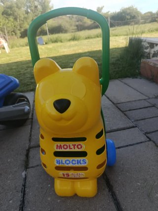 Carrito de juguete Molto Blocks