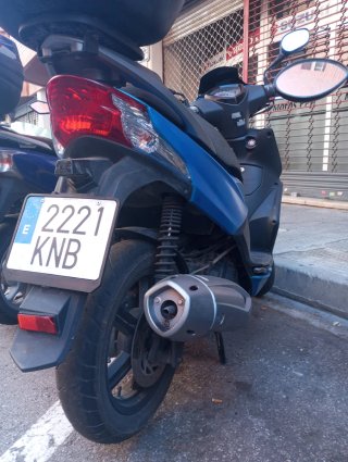 Kymco Agility City 125 Scooter Azul