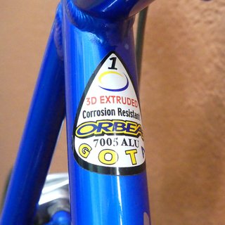 Bicicleta Zeus Enol Carretera Azul