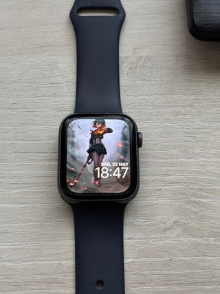 Apple Watch Series 5 44mm Negro/Azul Marino