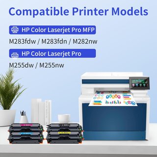 Set 4 Toner HP 207X 207A