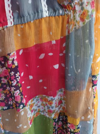 Camisola Forever 21 Patchwork M