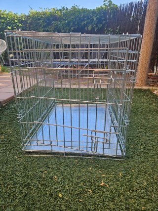 Jaula metálica para perros medianos