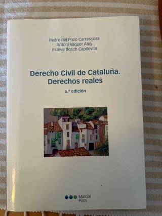 Derecho civil de Cataluña derechos reales