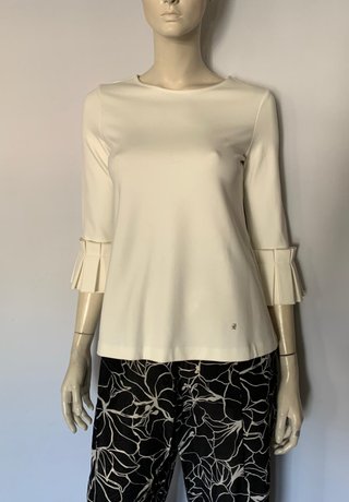 Top Carolina Herrera manga volante