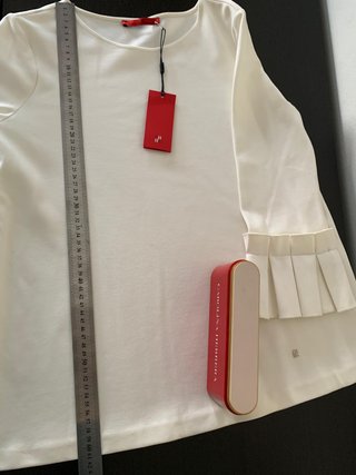 Top Carolina Herrera manga volante