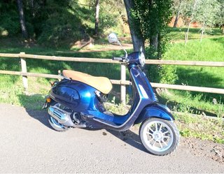 Vespa 50cc 4t Azul - Perfecto Estado