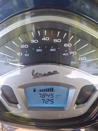 Vespa 50cc 4t Azul - Perfecto Estado