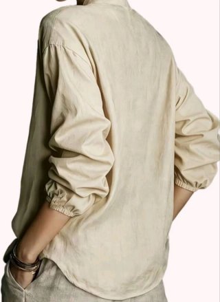 Camisa beige mujer talla 40/42