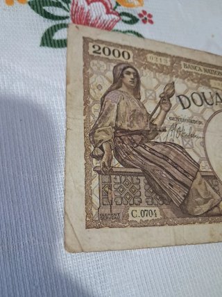 Billete 2000 Lei Rumanía 1941