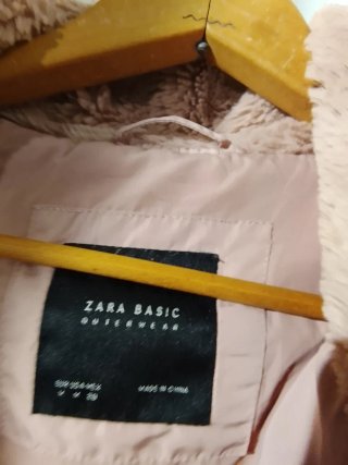Chaqueta Zara rosa talla XS
