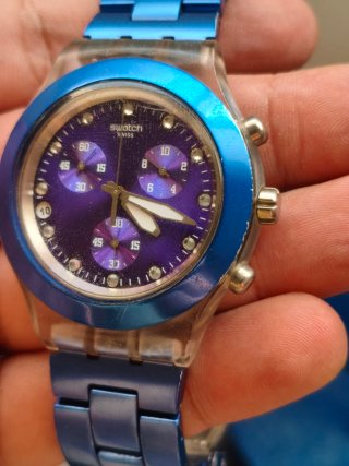 Reloj Swatch Irony Diaphane Chrono