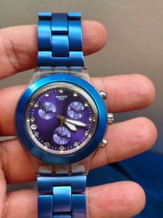 Reloj Swatch Irony Diaphane Chrono