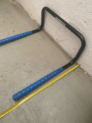 Soporte pared para 2 bicicletas
