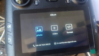 Dron K600GPS con Cámara 1080P y Pantalla FPV